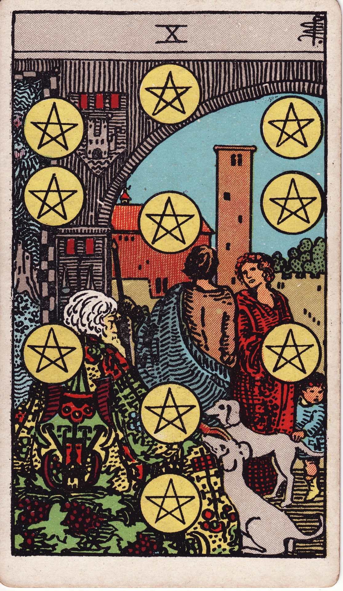 펜타클 10 (Ten of Pentacles)