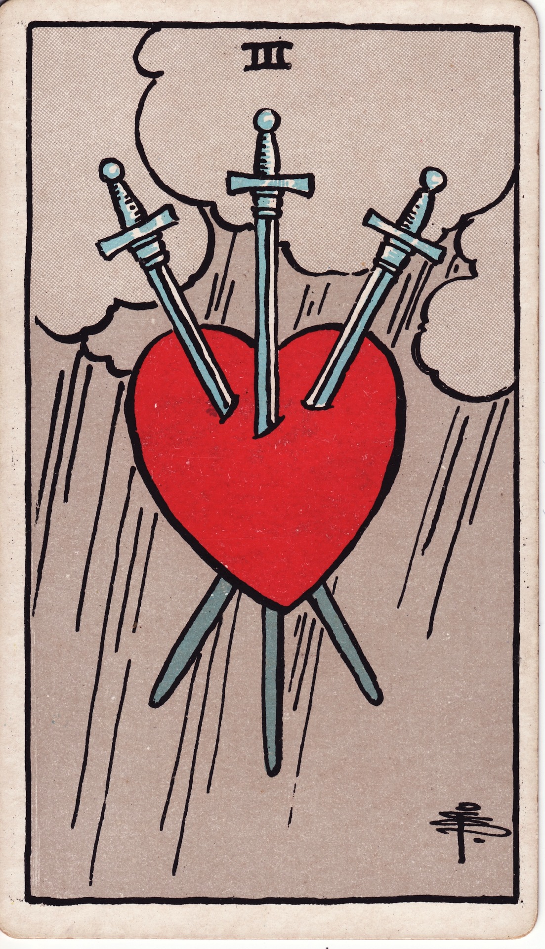 소드 3 (Three of Swords)