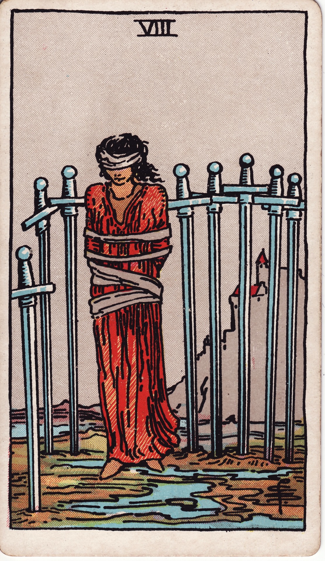 소드 8 (Eight of Swords)