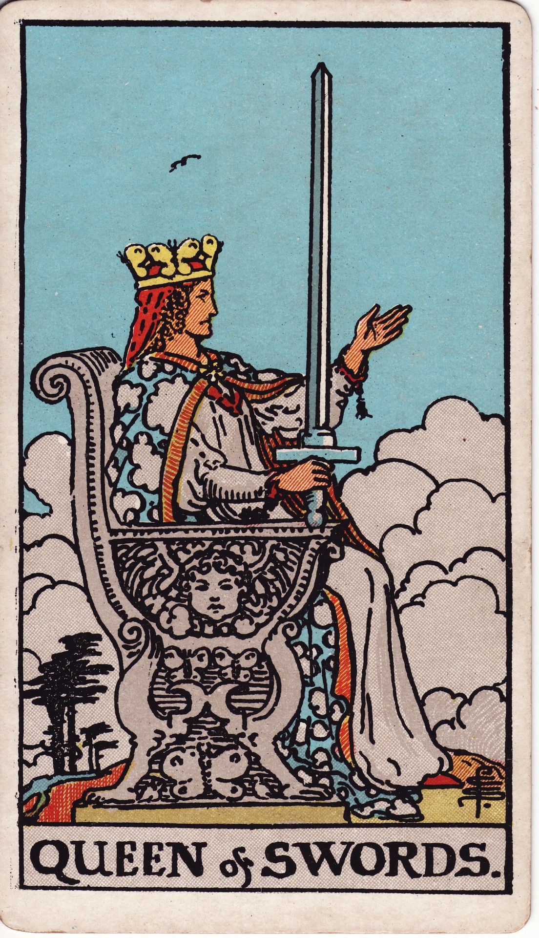 소드 여왕 (Queen of Swords)