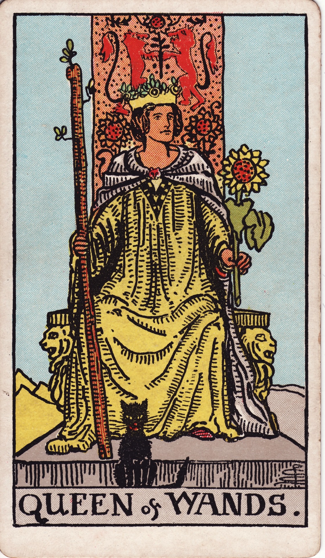 완드 여왕 (Queen of Wands)